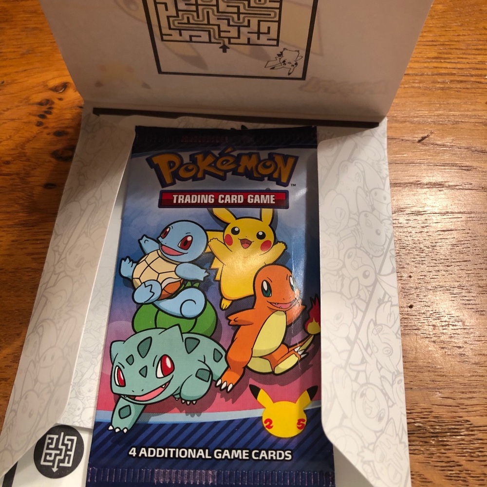 5 McDonald’s Pokémon Cards 25th anniversary Packs
